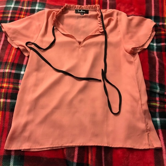 Lulus Pink Blouse - Picture 3 of 5